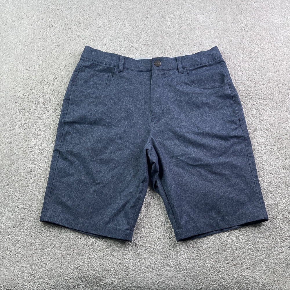Puma Golf Shorts Mens 32 Blue Heather Performance Active Athletic Casual